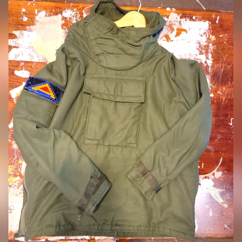 Us army smock Anorak  lined and altered